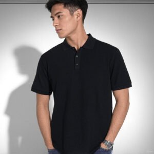Classic Men's Short Sleeve Polo Shirt - Comfortable Cotton Blend